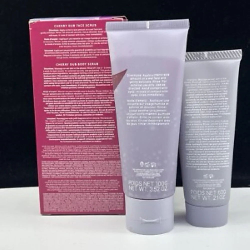 🍒 Fenty Skin Cherry Dub Body Scrub Duo | AHA Exfoliating Set - Picture 9 of 11